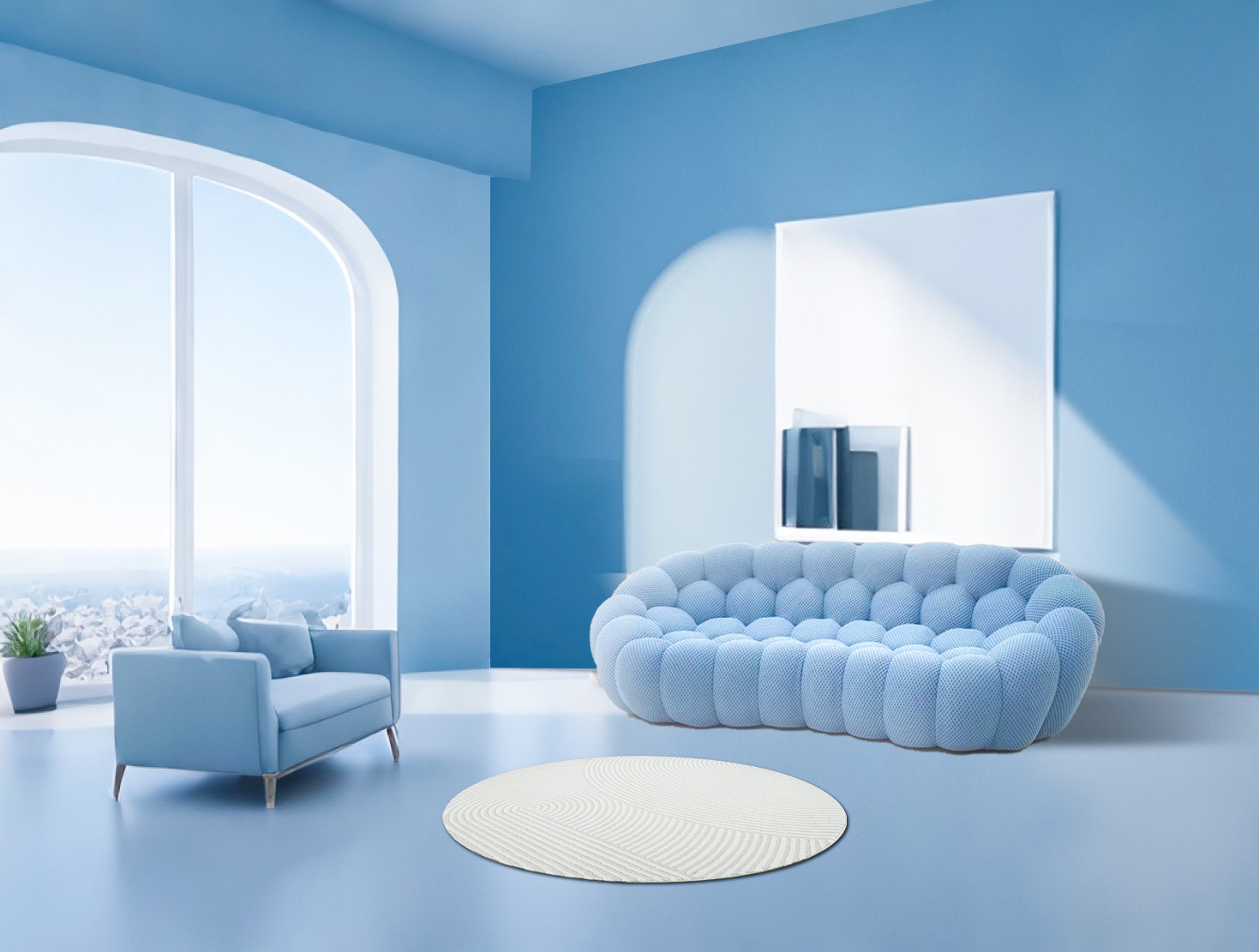 La combinazione perfetta di comfort e moda - divano a bolle
