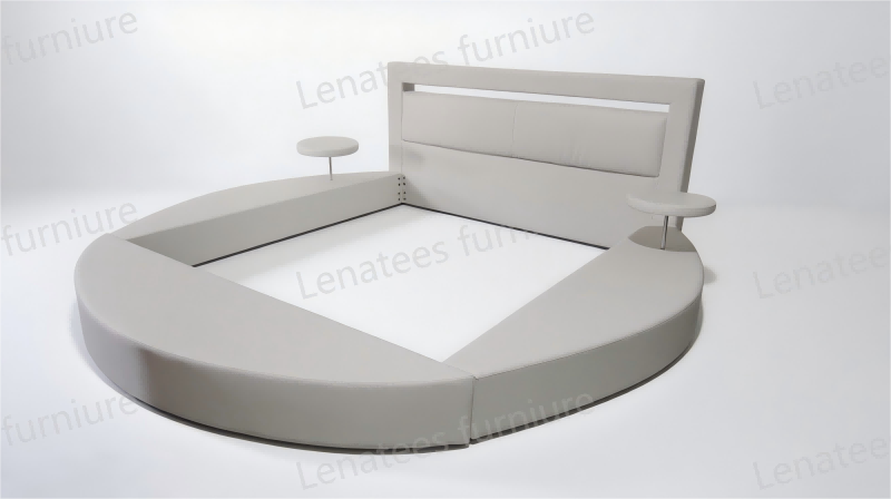 Dite addio al letto quadrato e rotondo e lasciate che l'amore si diffonda nella camera da letto