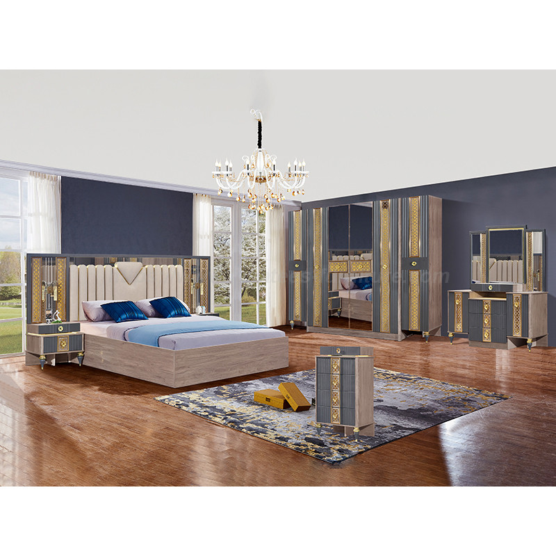 Mobili 4 pezzi Set camera da letto di lusso