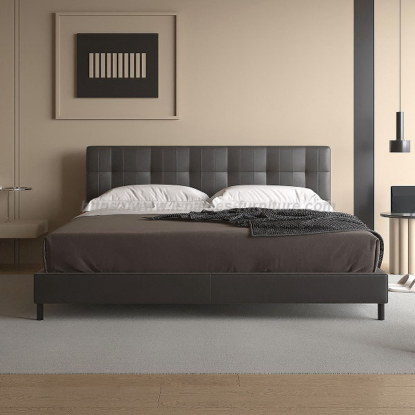 Fiame del letto dell'hotel