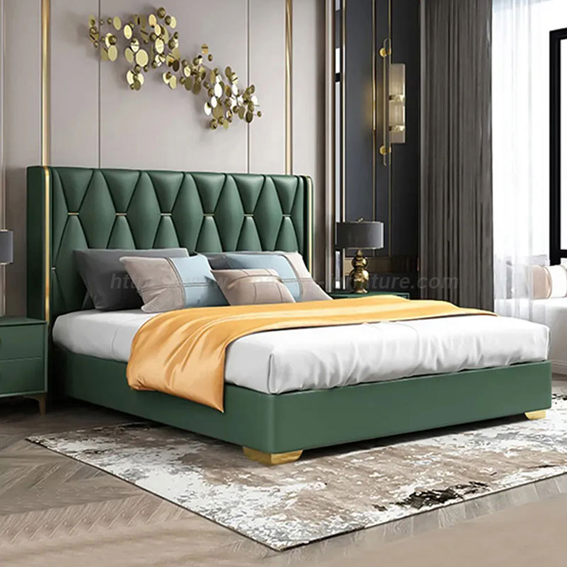 Letto completo king size di lusso