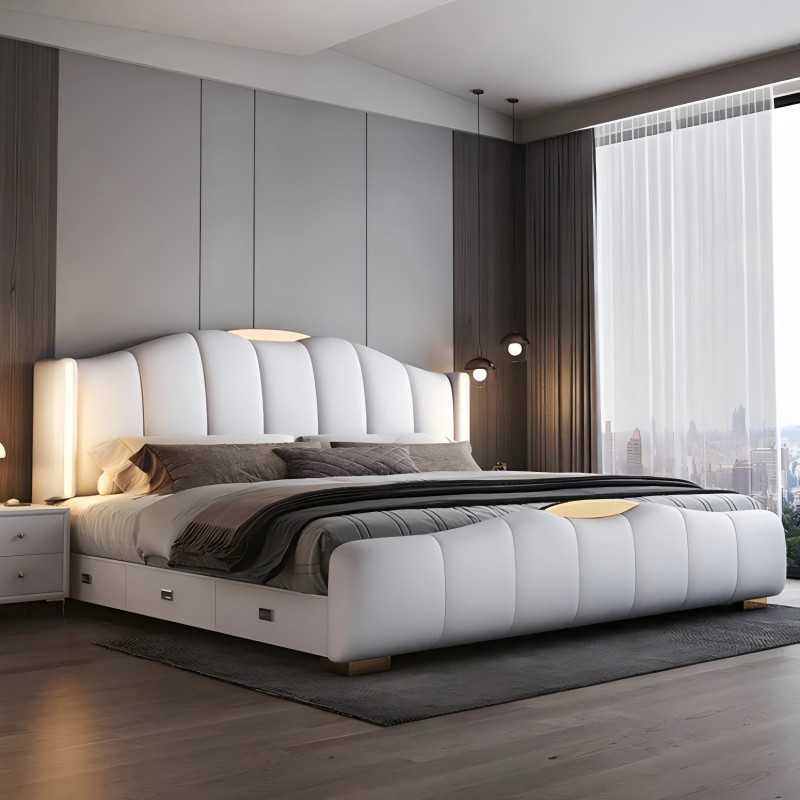 Letto moderno di lusso